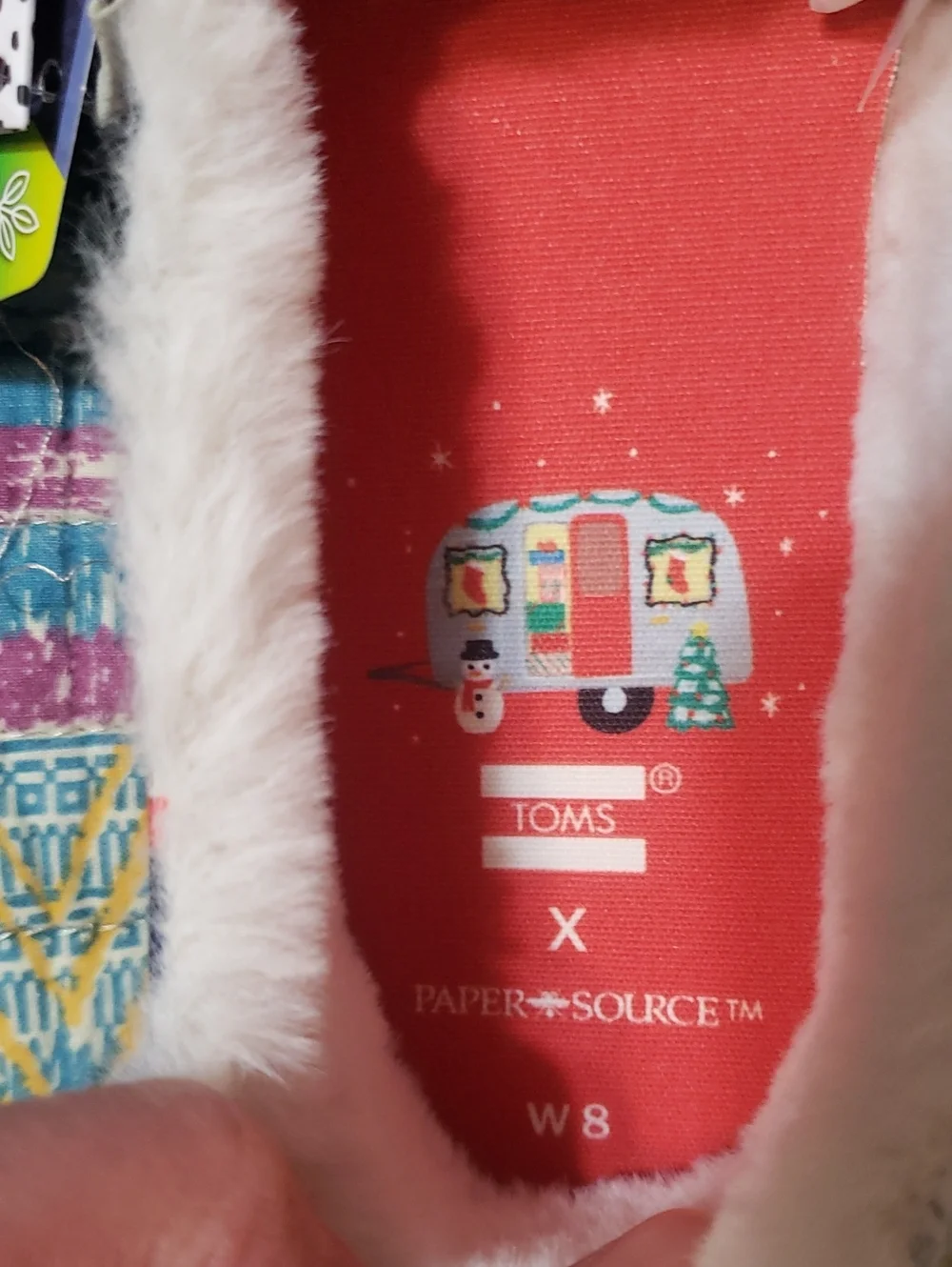 Tom's Limited Edition Christmas W8 Shoes